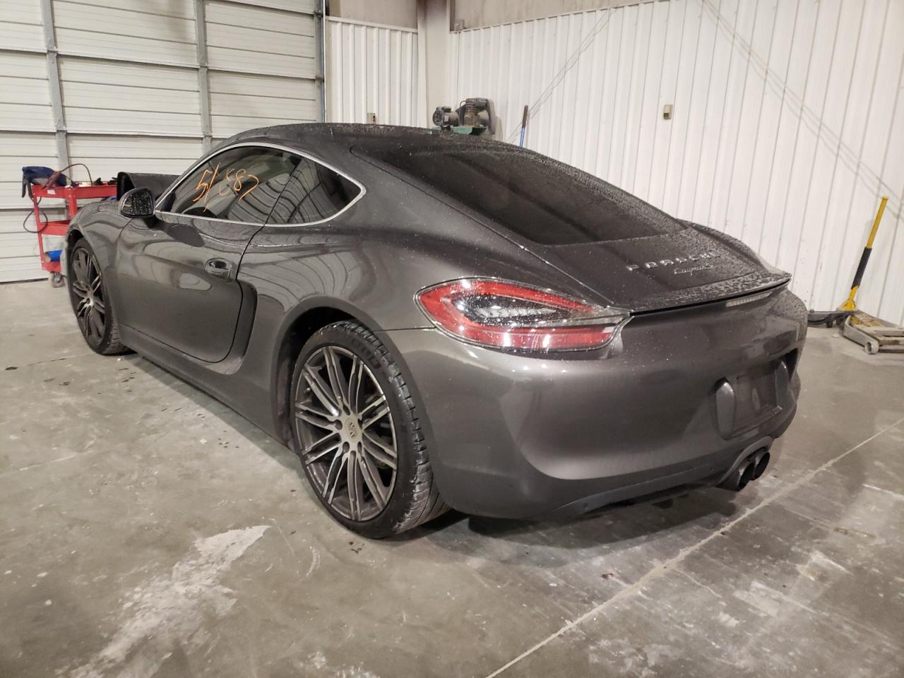 Photo 3 from auction – 2016 PORSCHE CAYMAN S with VIN WP0AB2A85GK185322