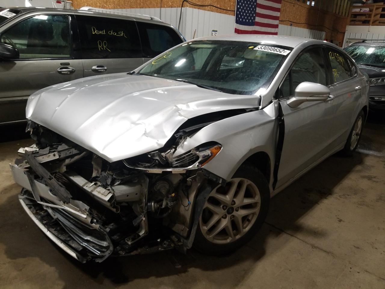 Photo 2 from auction – 2013 FORD FUSION SE with VIN 3FA6P0HR2DR326466