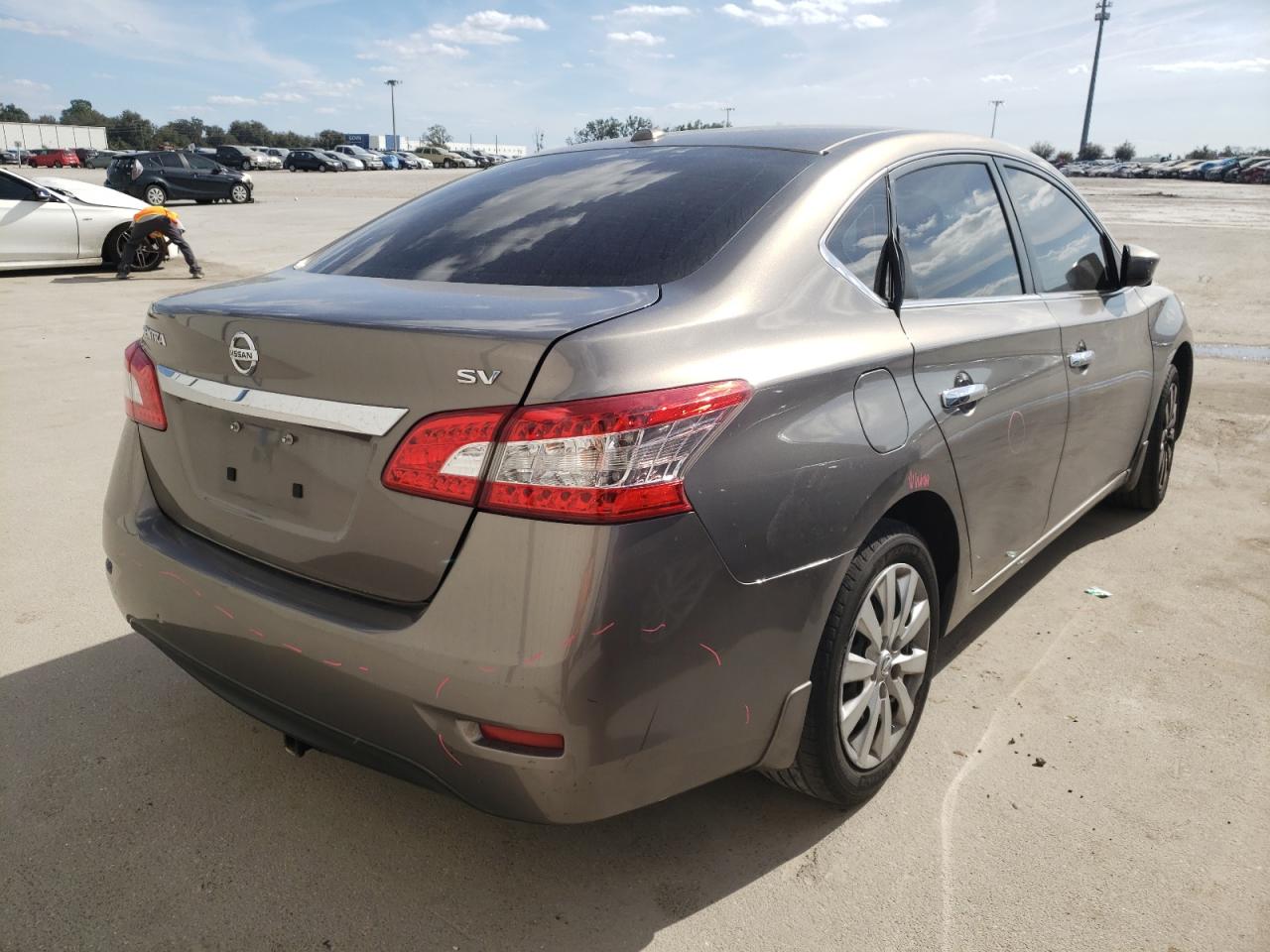 Photo 4 from auction – 2015 NISSAN SENTRA S with VIN 3N1AB7AP1FL683988