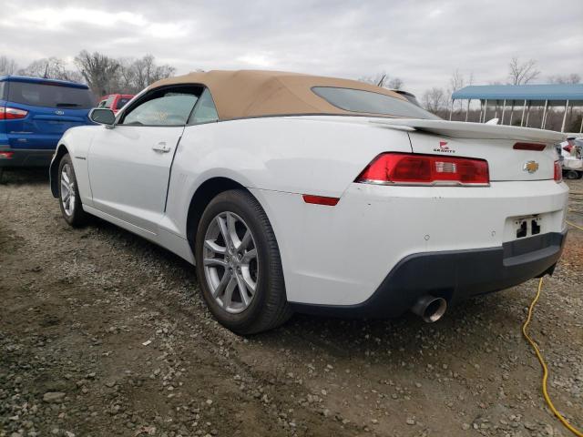 Zdjęcie 3 z aukcji – 2015 CHEVROLET CAMARO LT z VIN 2G1FD3D30F9130856