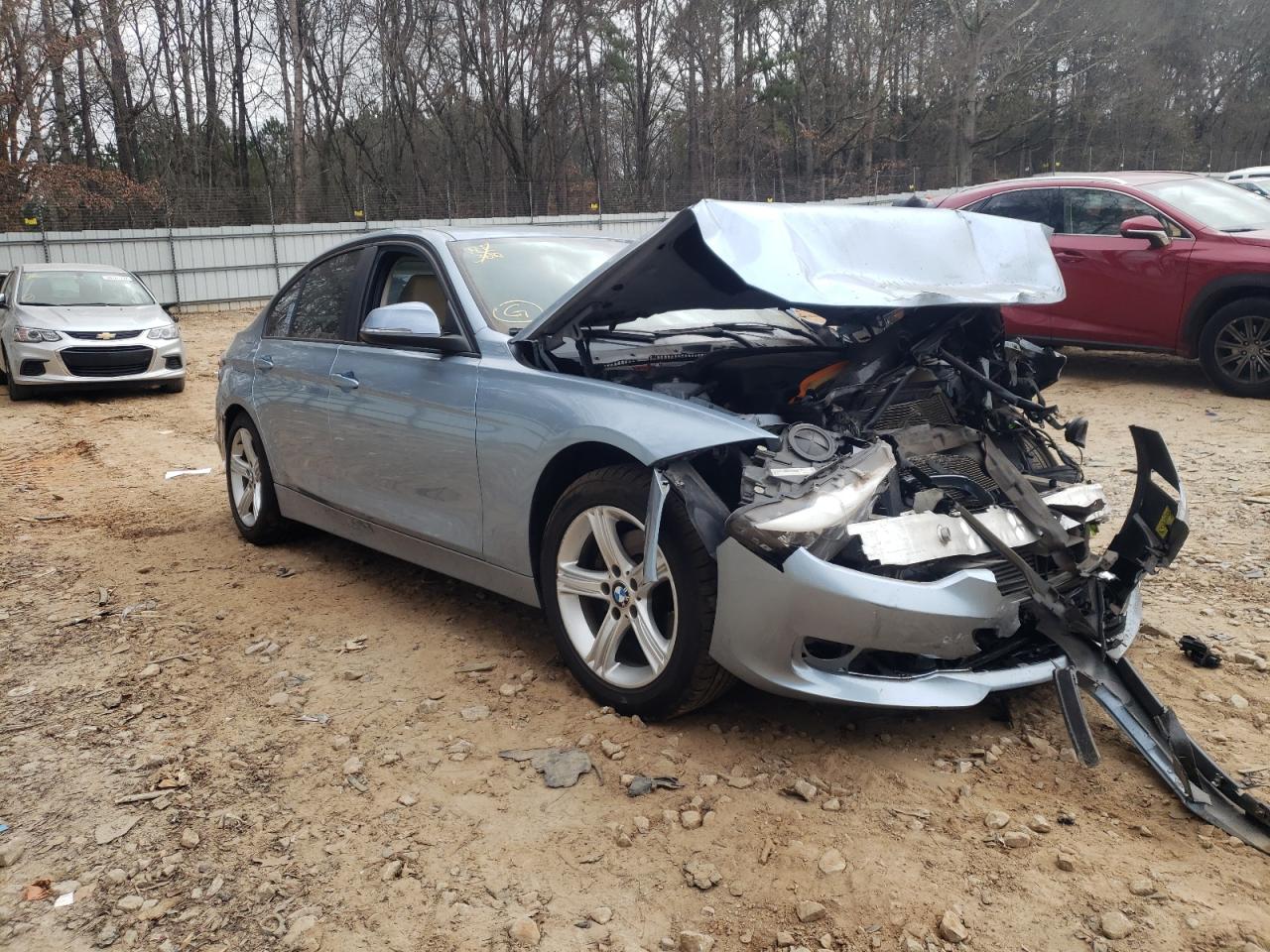 BMW 320 I XDRI 2014 with VIN WBA3C3C52EF984203 - Photo from auction