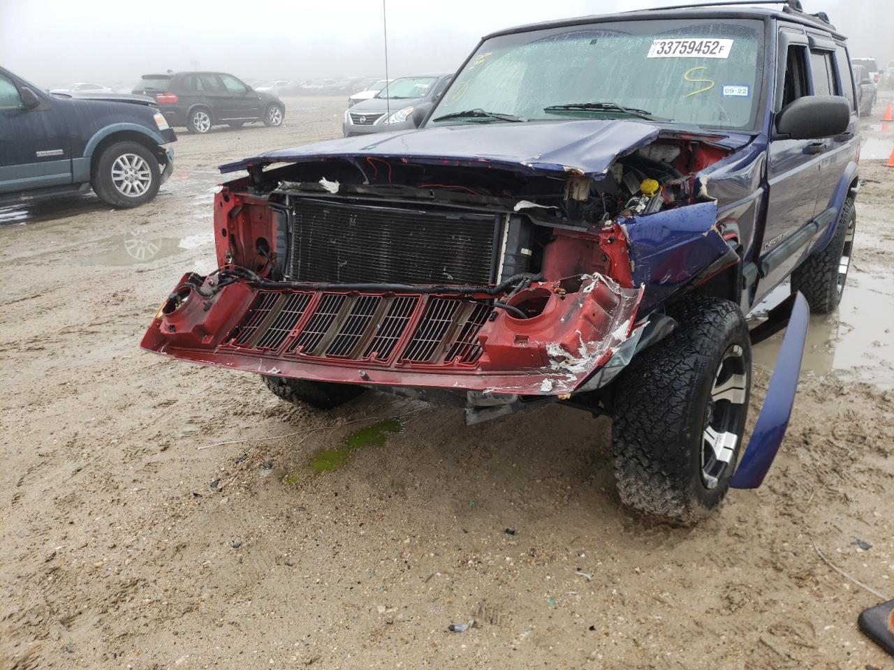 Photo 9 from auction – 2000 JEEP CHEROKEE S with VIN 1J4FT48S3YL143513