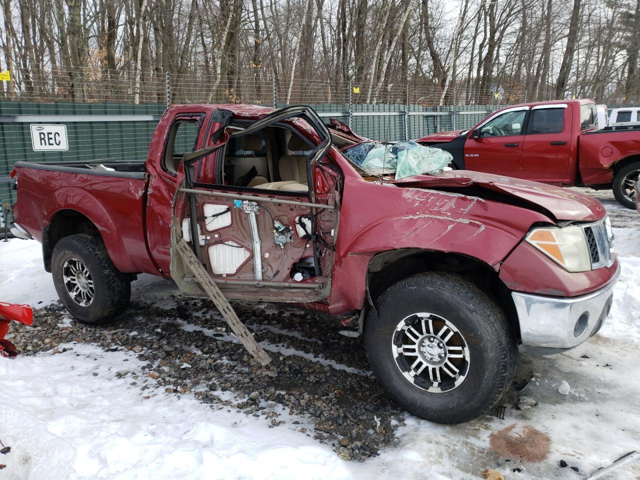Photo 9 from auction – 2008 NISSAN FRONTIER K with VIN 1N6AD06W28C428969