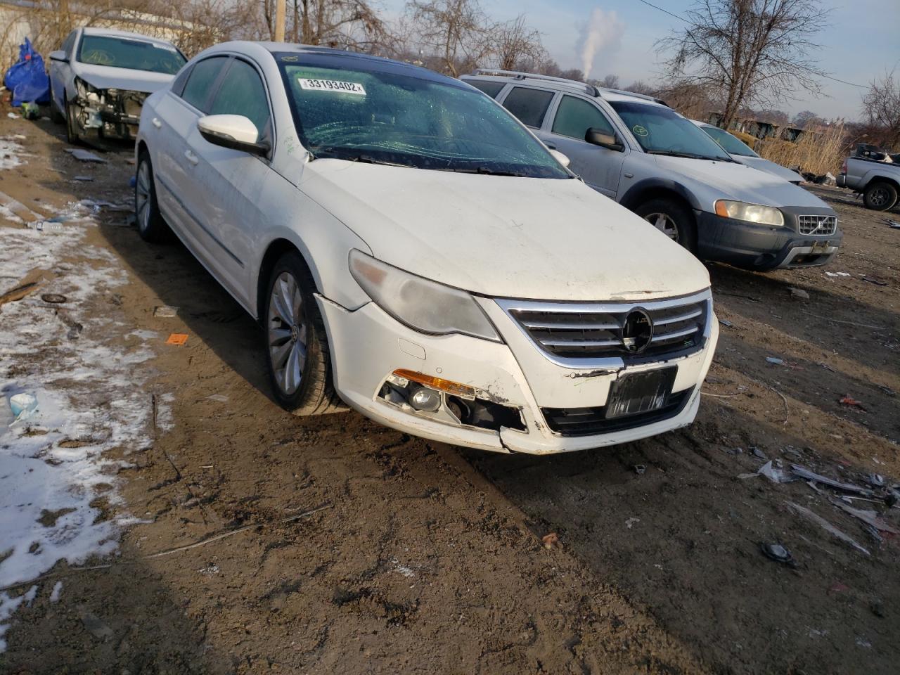 VOLKSWAGEN CC 2009 with VIN WVWEU73C99E545543 - Photo from auction