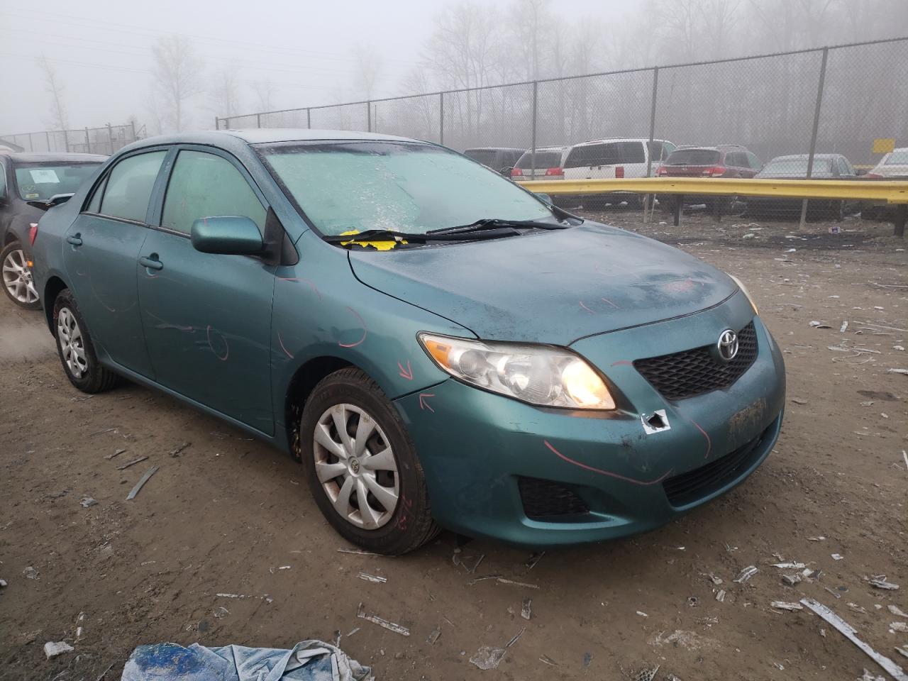 TOYOTA COROLLA BA 2010 with VIN 2T1BU4EE6AC252593 - Photo from auction