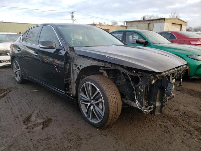 INFINITI Q50 BASE 2015 with VIN JN1BV7AR4FM404391 - Photo from auction