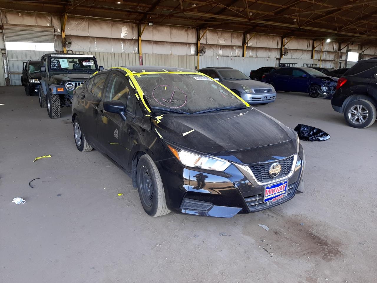 Photo 1 from auction – 2020 NISSAN VERSA S with VIN 3N1CN8DV9LL846849