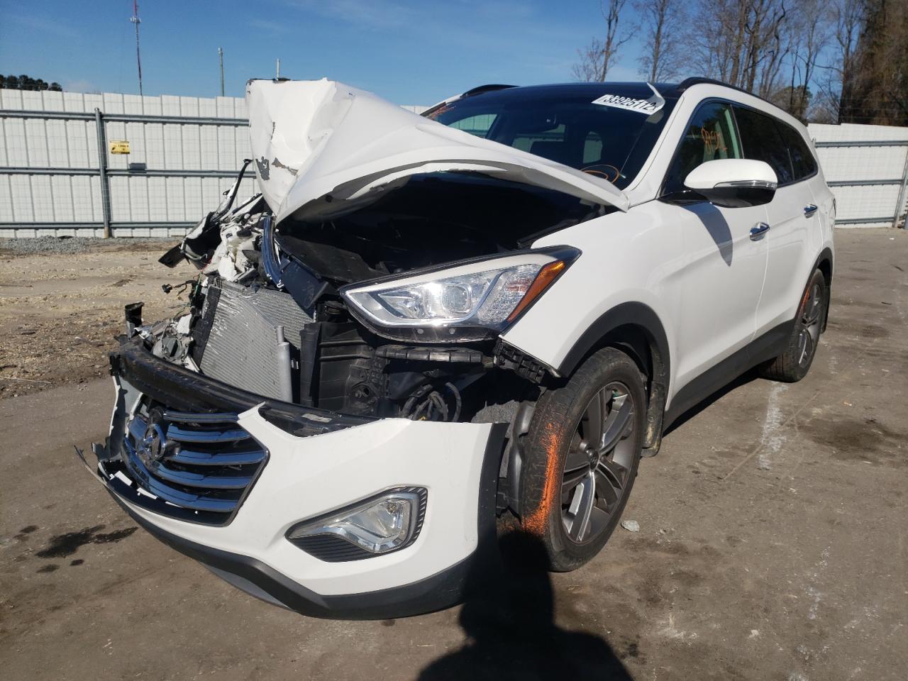 Photo 2 from auction – 2015 HYUNDAI SANTA FE G with VIN KM8SR4HF3FU115381