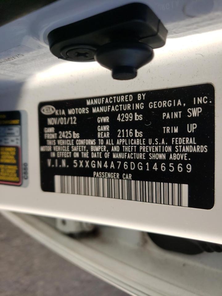 Photo 10 from auction – 2013 KIA OPTIMA EX with VIN 5XXGN4A76DG146569