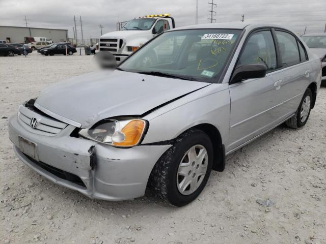 Photo 2 from auction – 2003 HONDA CIVIC LX with VIN 2HGES16553H549669