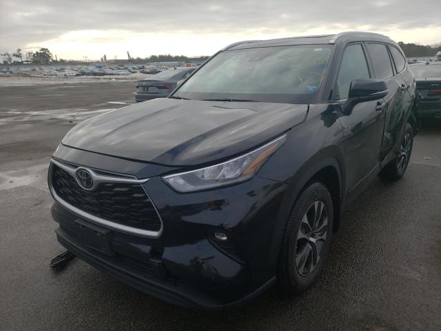 Photo 2 from auction – 2020 TOYOTA HIGHLANDER with VIN 5TDGZRBH5LS002730