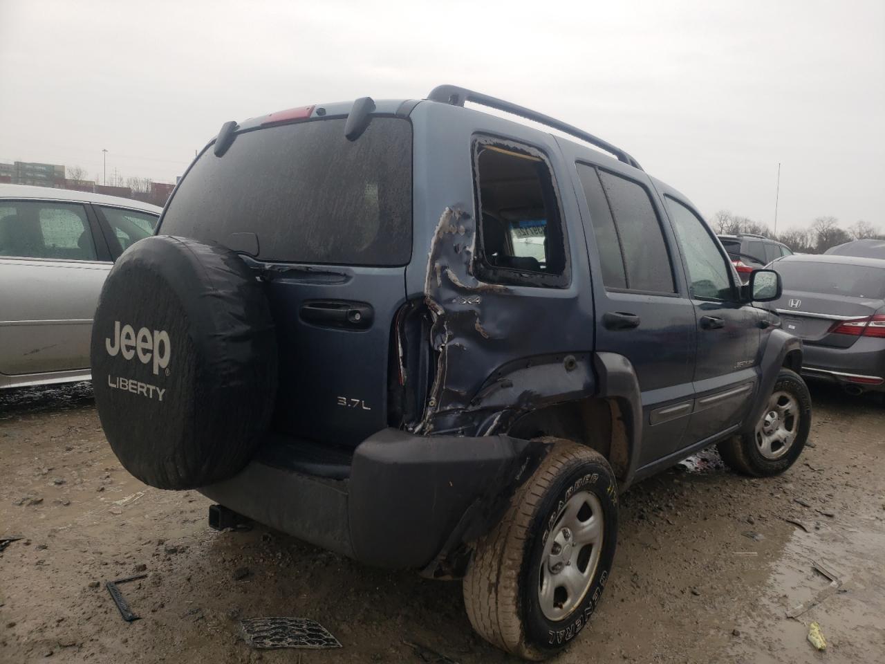 Photo 4 from auction – 2002 JEEP LIBERTY SP with VIN 1J4GL48K22W166078