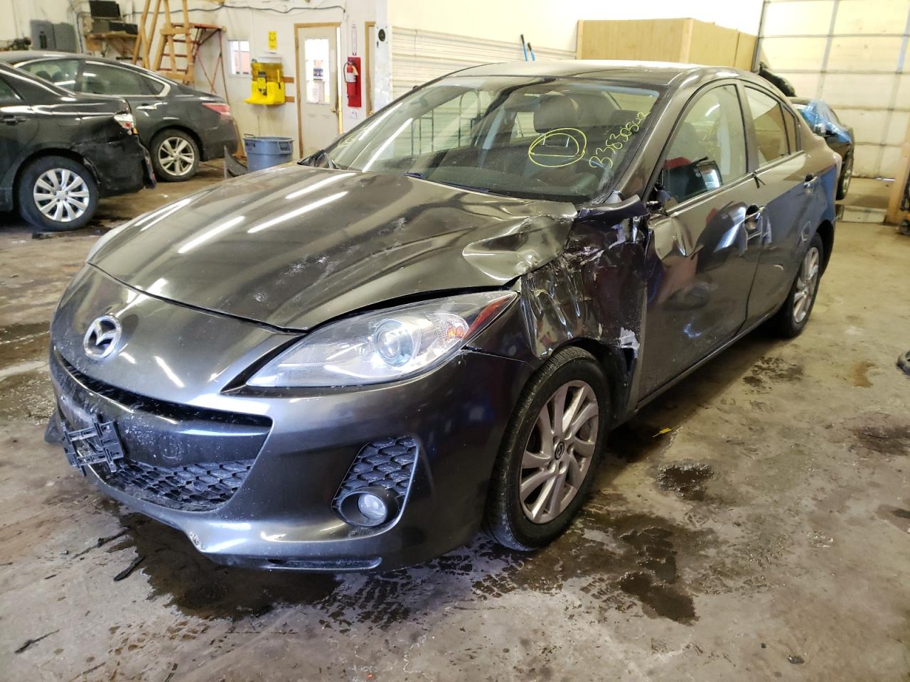 Photo 2 from auction – 2013 MAZDA 3 I with VIN JM1BL1WP1D1745205