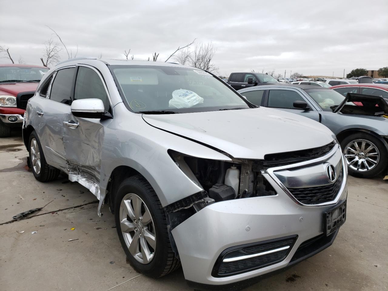 ACURA MDX ADVANC 2015 with VIN 5FRYD3H81FB010208 - Photo from auction