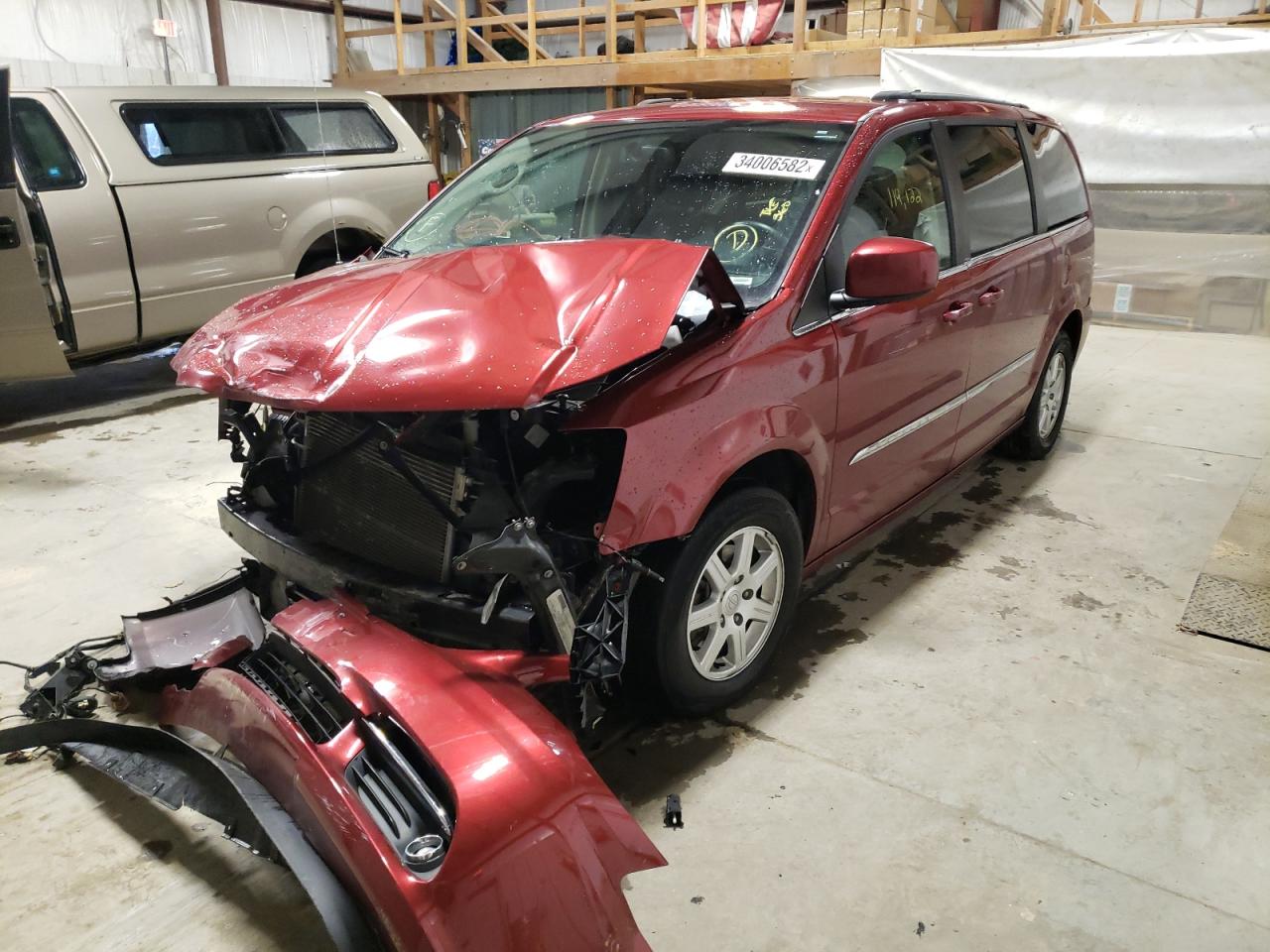 Photo 2 from auction – 2012 CHRYSLER TOWN & COU with VIN 2C4RC1BG0CR344159
