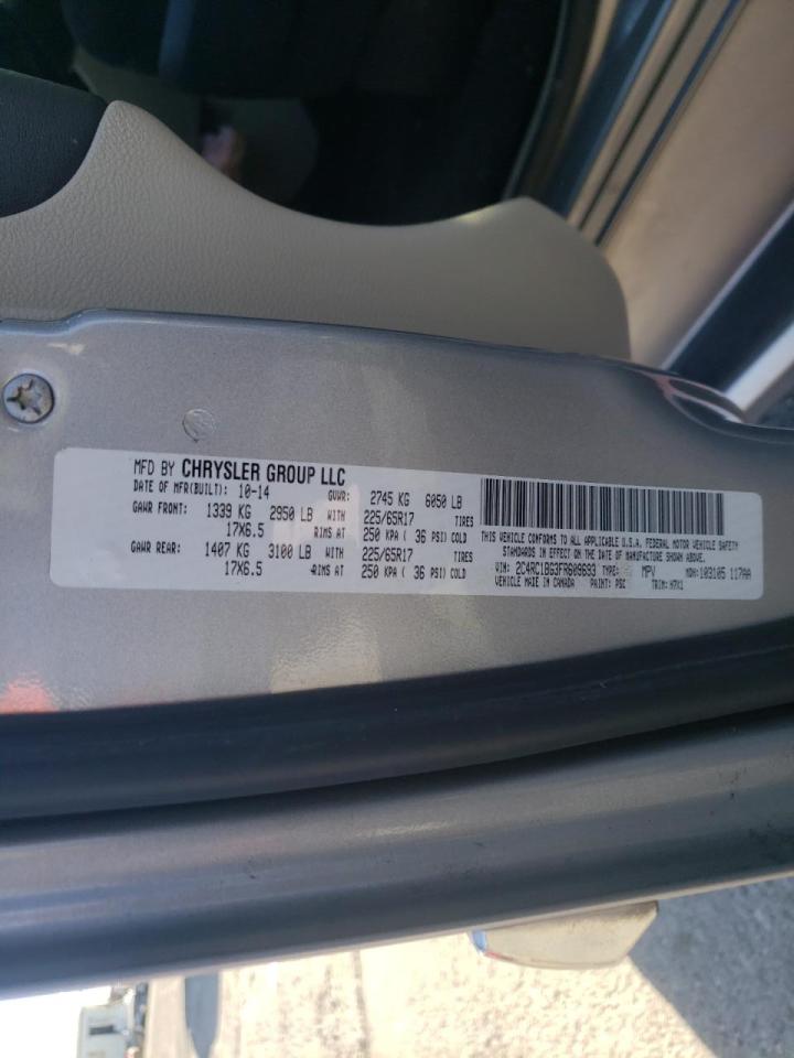 Photo 10 from auction – 2015 CHRYSLER TOWN & COU with VIN 2C4RC1BG3FR609693
