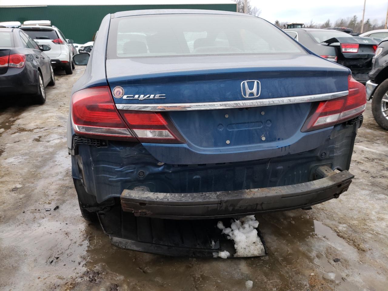 Photo 9 from auction – 2015 HONDA CIVIC LX with VIN 19XFB2E57FE051726