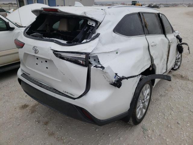 Photo 4 from auction – 2022 TOYOTA HIGHLANDER with VIN 5TDYZRAH9NS094126