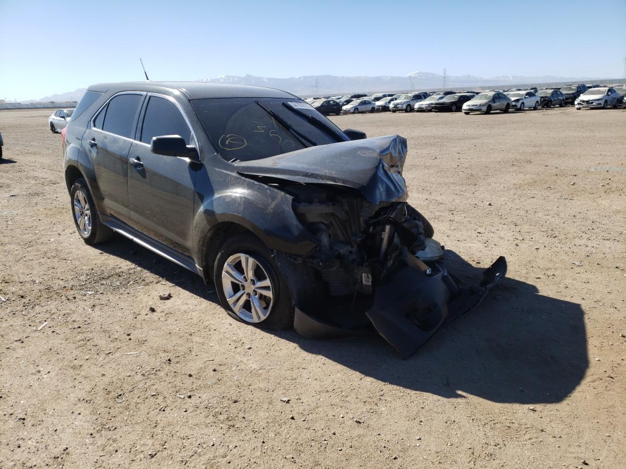 CHEVROLET EQUINOX LS 2012 with VIN 2GNALBEK6C1232734 - Photo from auction