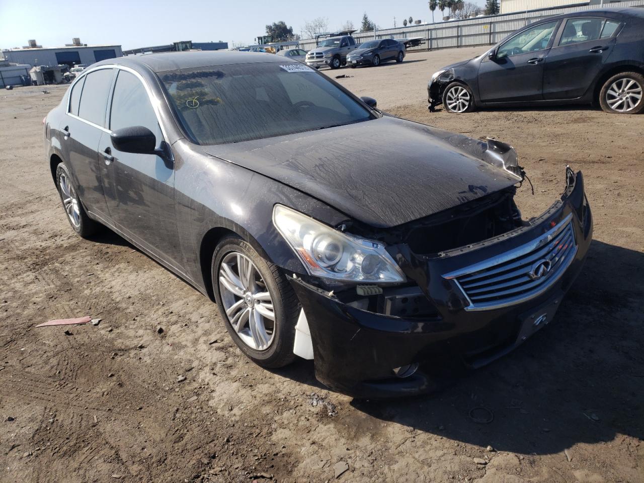 INFINITI G37 BASE 2012 with VIN JN1CV6AP5CM627032 - Photo from auction