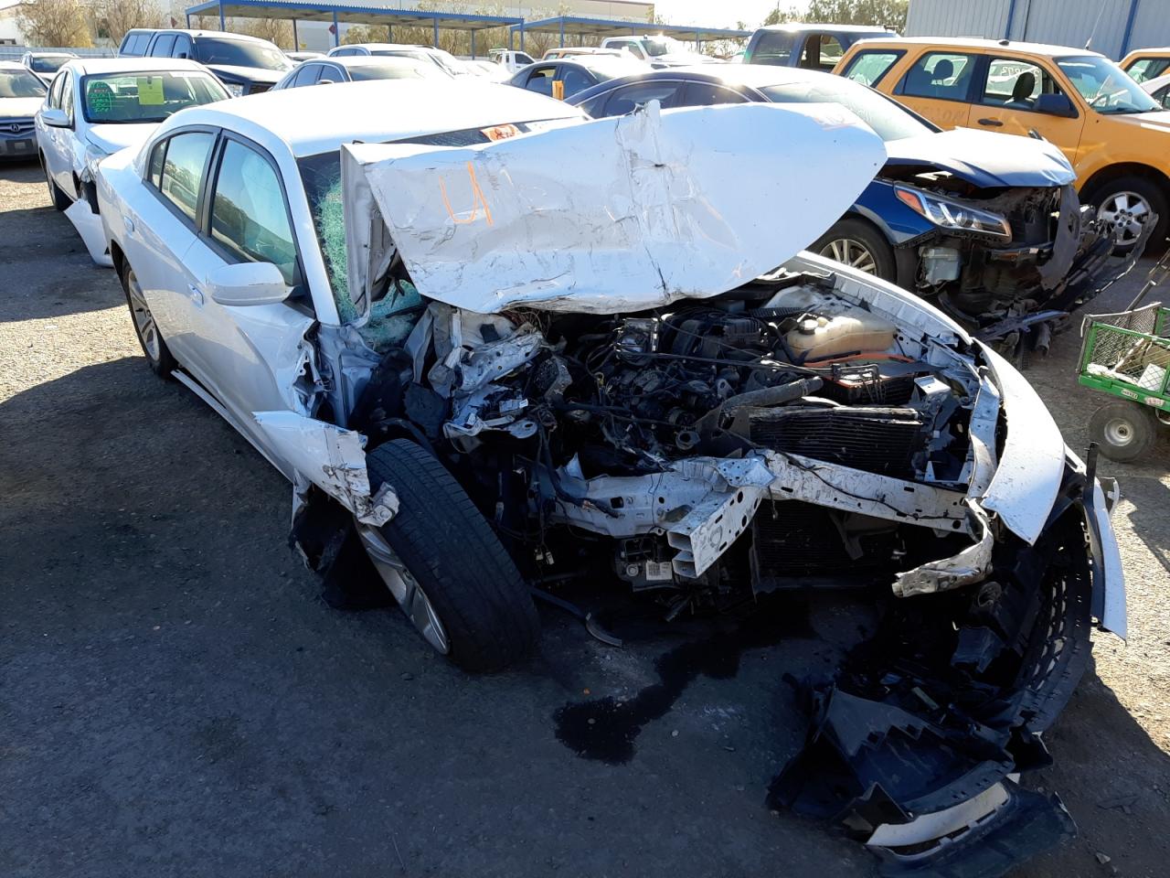 DODGE CHARGER SX 2019 with VIN 2C3CDXBG4KH707206 - Photo from auction