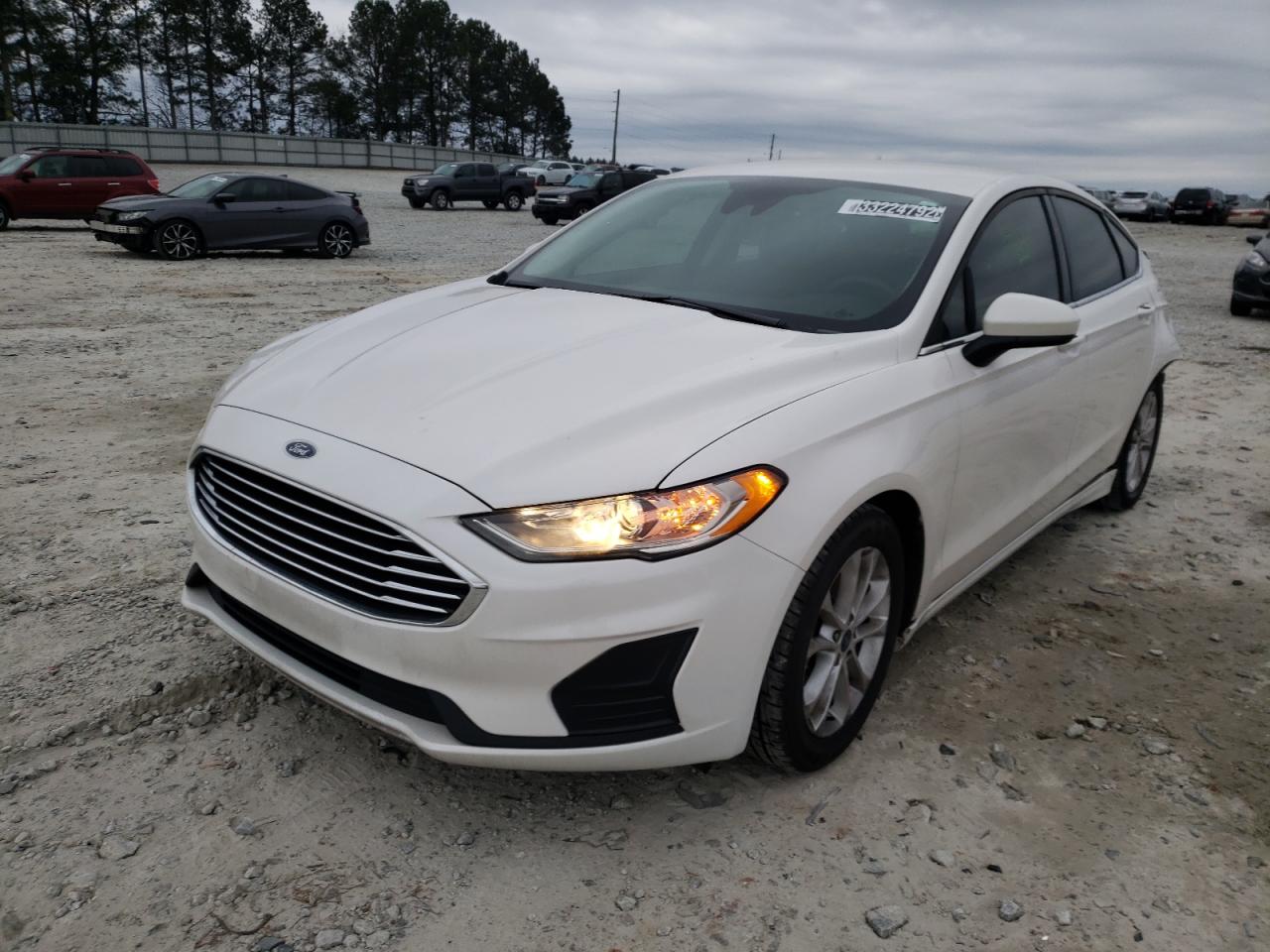 Photo 2 from auction – 2020 FORD FUSION SE with VIN 3FA6P0HD0LR142968
