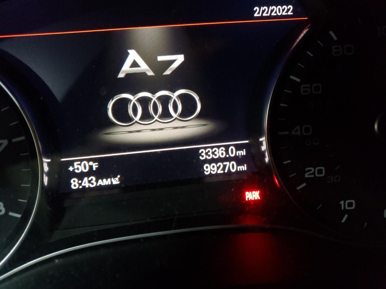 Photo 8 from auction – 2014 AUDI A7 PREMIUM with VIN WAUWGAFC4EN005660