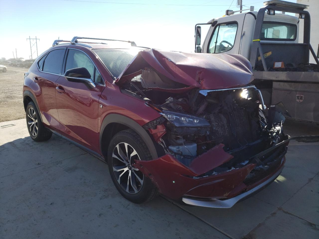 LEXUS NX 200T BA 2017 with VIN JTJBARBZ4H2122539 - Photo from auction