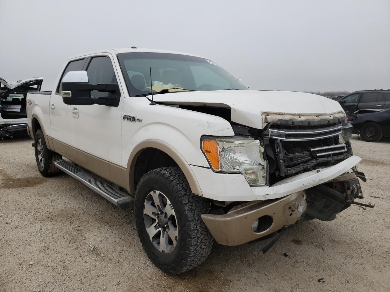 FORD F150 SUPER 2013 with VIN 1FTFW1EF2DFE02228 - Photo from auction