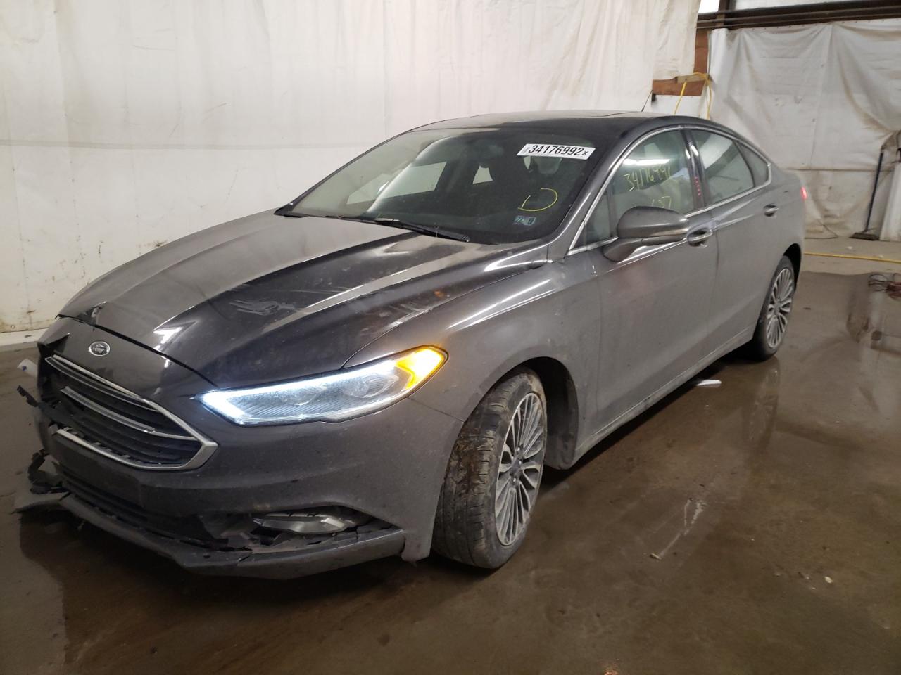 Photo 2 from auction – 2017 FORD FUSION SE with VIN 3FA6P0T91HR213086