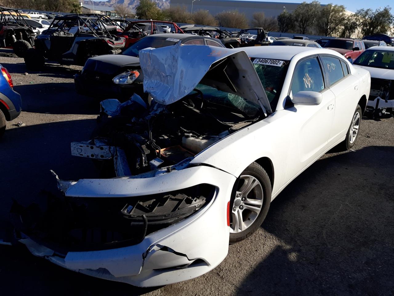 Photo 2 from auction – 2019 DODGE CHARGER SX with VIN 2C3CDXBG4KH707206