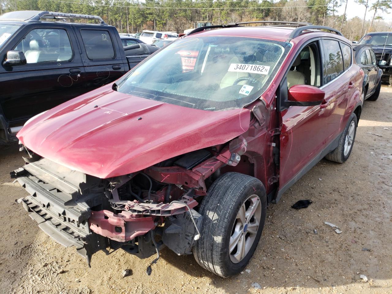 Photo 2 from auction – 2013 FORD ESCAPE SE with VIN 1FMCU0GX9DUC85702
