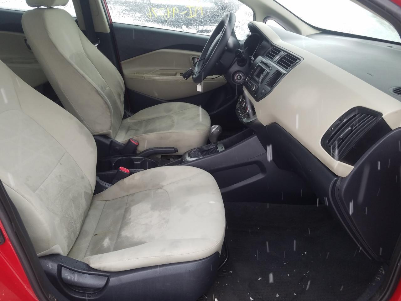 Photo 5 from auction – 2013 KIA RIO LX with VIN KNADM4A33D6180855