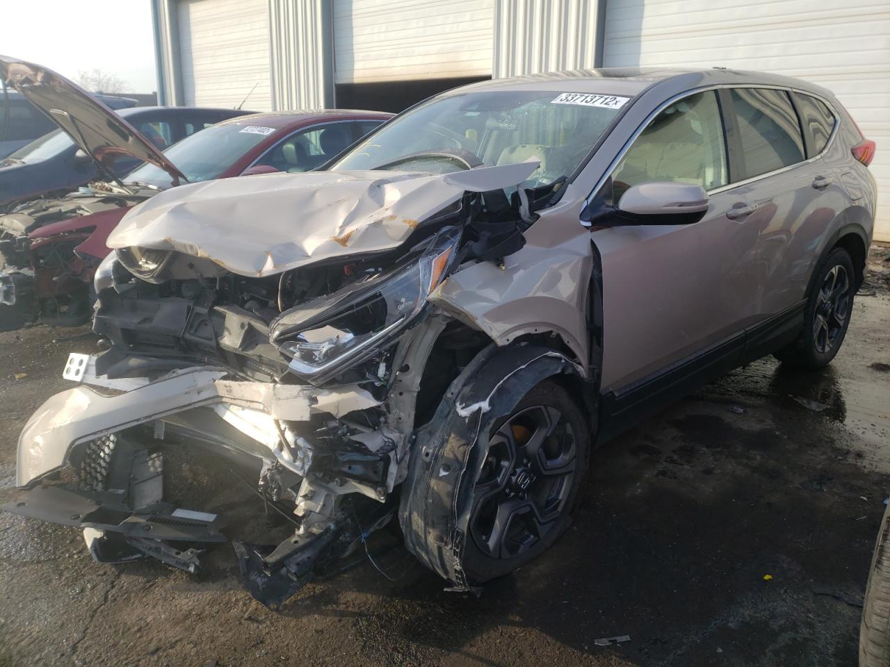 Photo 2 from auction – 2018 HONDA CR-V EX with VIN 2HKRW2H58JH697987