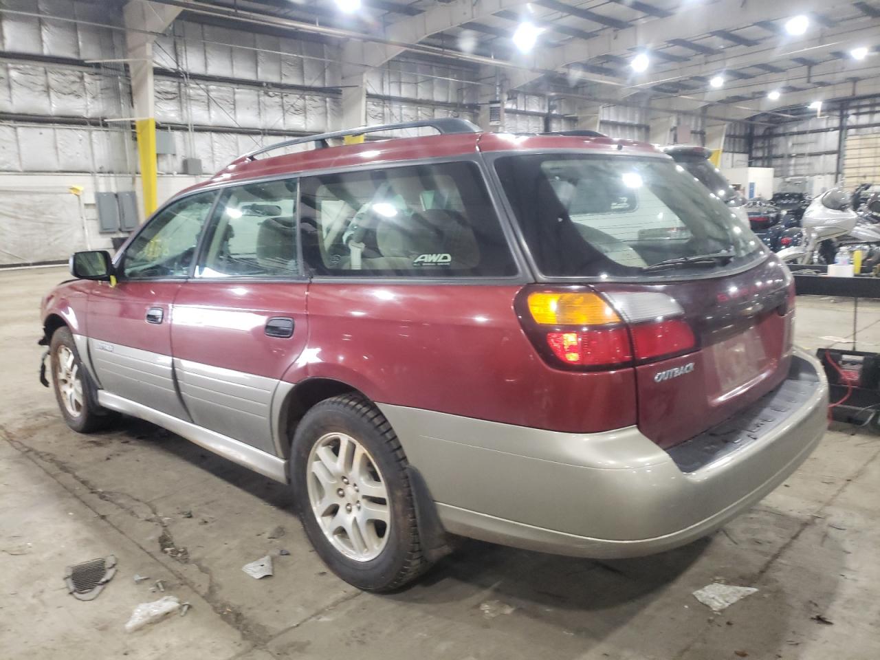 Photo 3 from auction – 2004 SUBARU LEGACY OUT with VIN 4S3BH675247646708