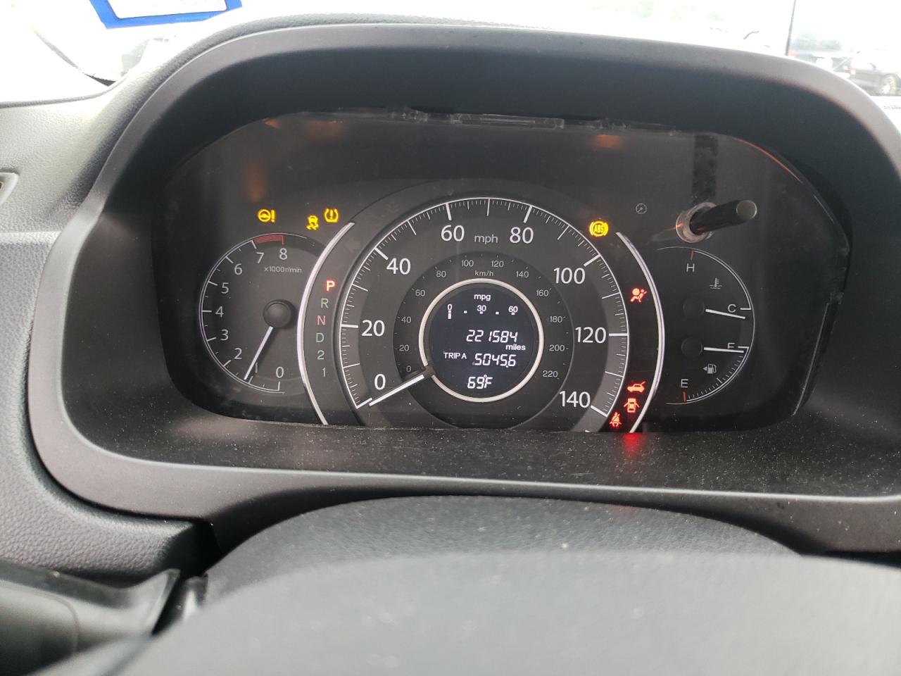 Photo 8 from auction – 2014 HONDA CR-V EXL with VIN 2HKRM3H78EH554363