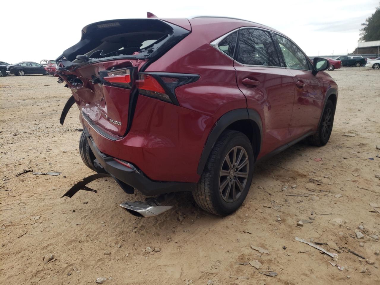 Photo 4 from auction – 2015 LEXUS NX 200T with VIN JTJYARBZ8F2010575