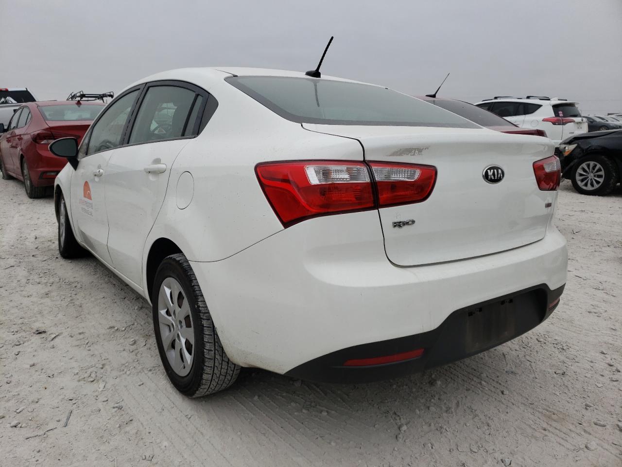 Photo 3 from auction – 2014 KIA RIO LX with VIN KNADM4A31E6394325