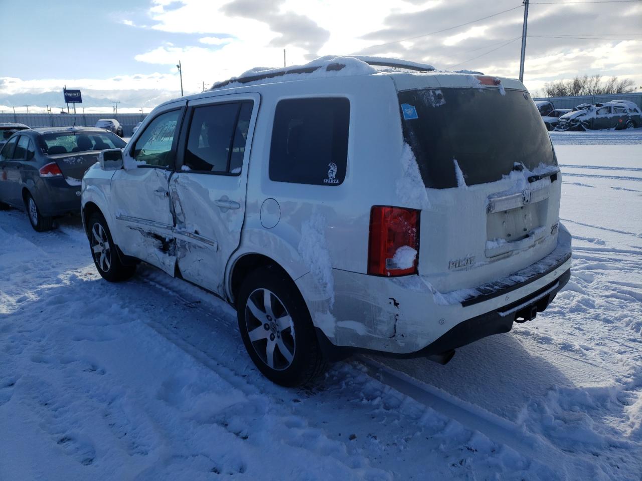 Photo 3 from auction – 2012 HONDA PILOT TOUR with VIN 5FNYF4H99CB071294
