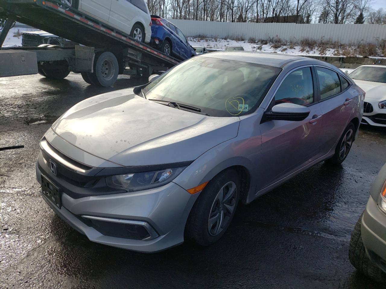 Photo 2 from auction – 2019 HONDA CIVIC LX with VIN 2HGFC2F66KH601860