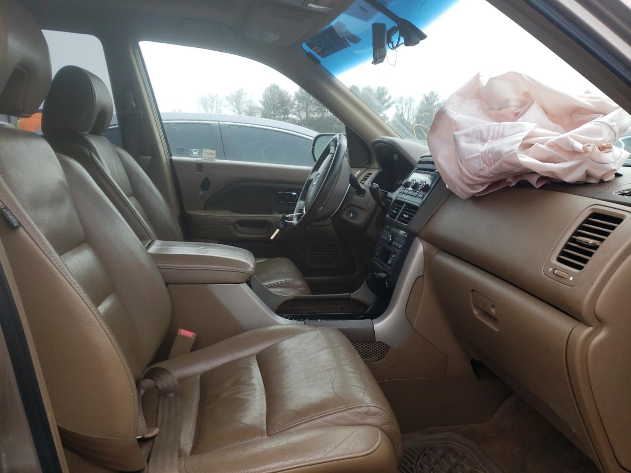 Photo 5 from auction – 2007 HONDA PILOT EXL with VIN 5FNYF18537B022853