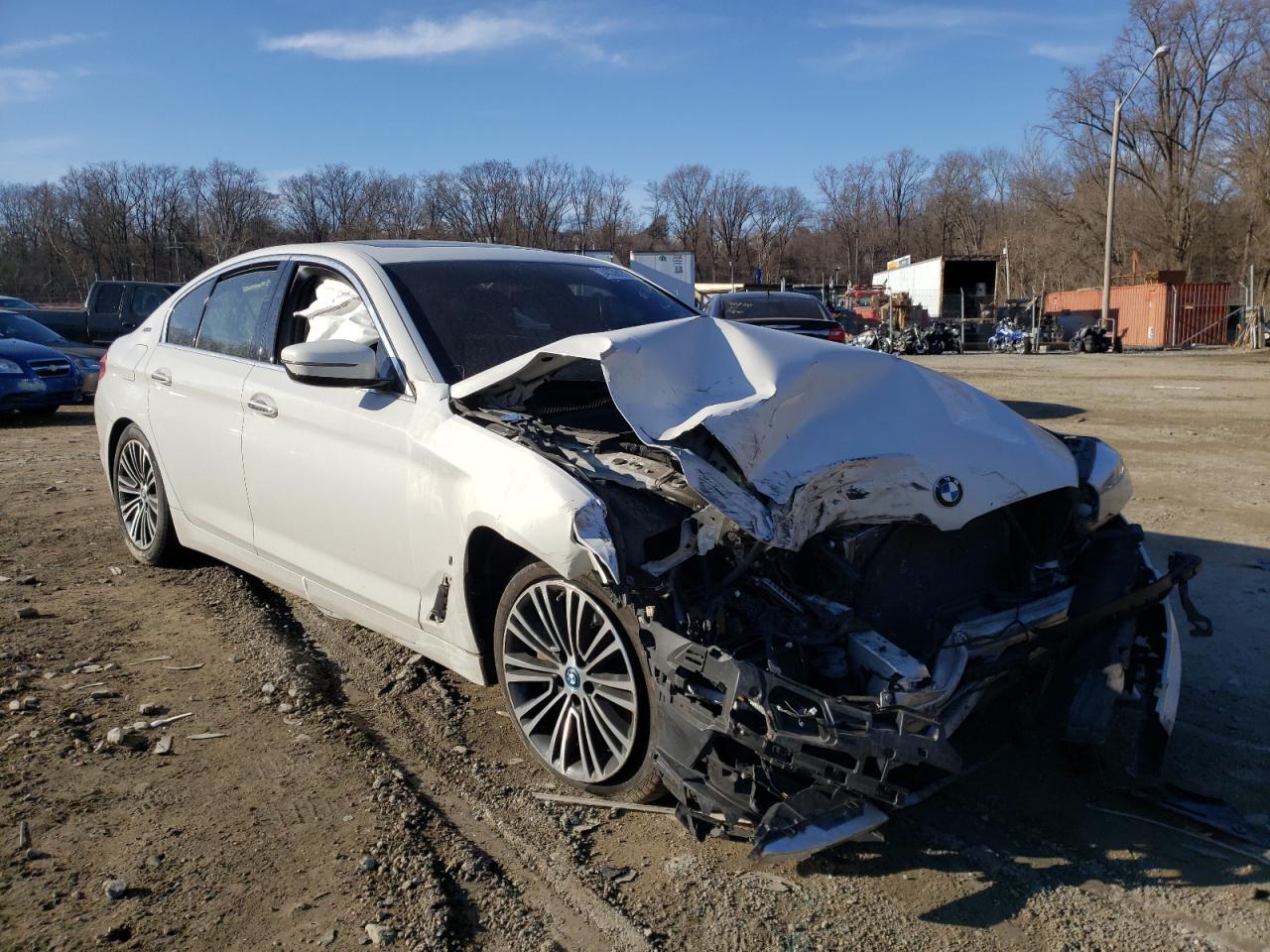 BMW 530XE 2018 with VIN WBAJB1C56JB083805 - Photo from auction