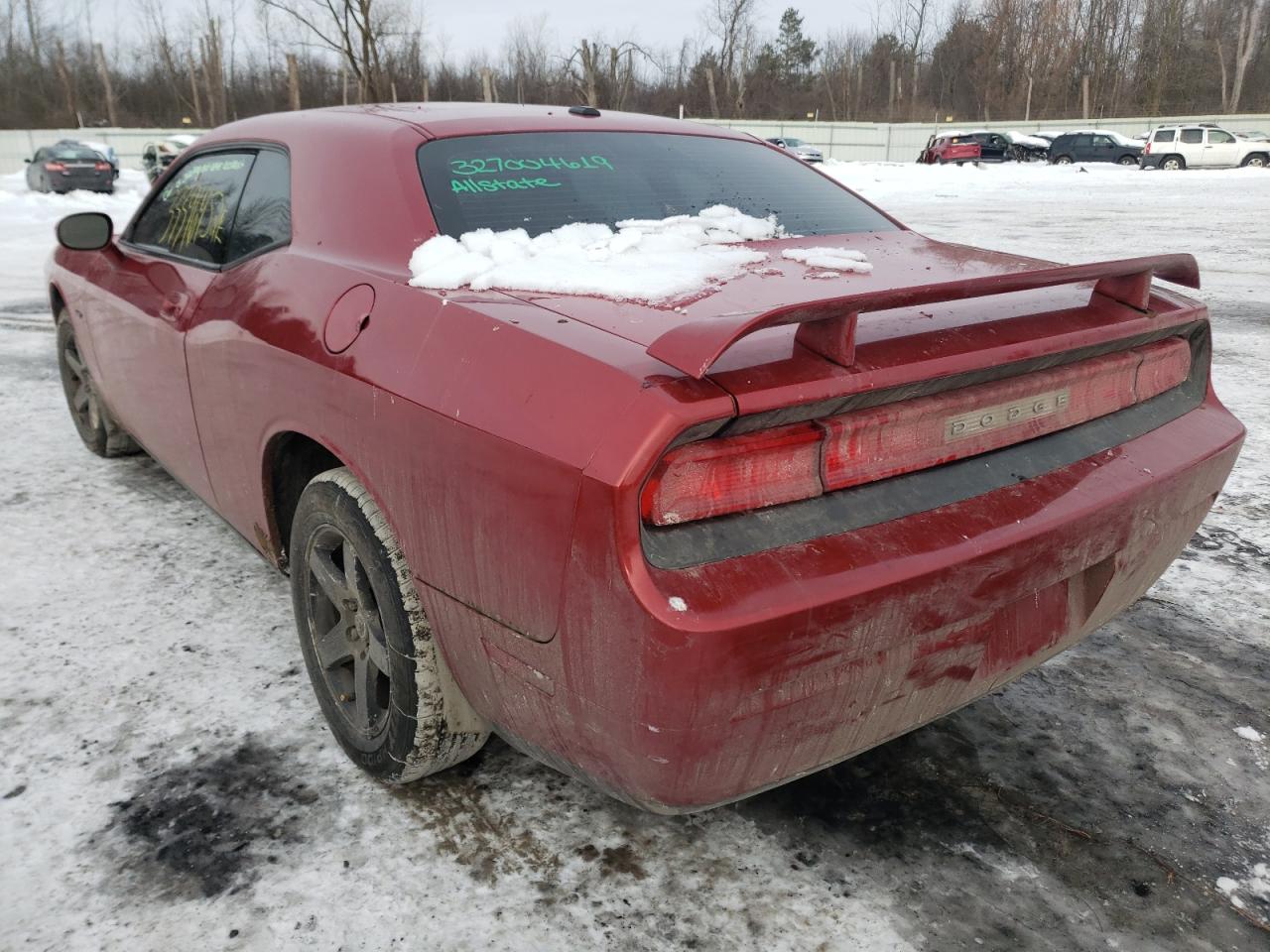 Photo 3 from auction – 2009 DODGE CHALLENGER with VIN 2B3LJ44V29H563553