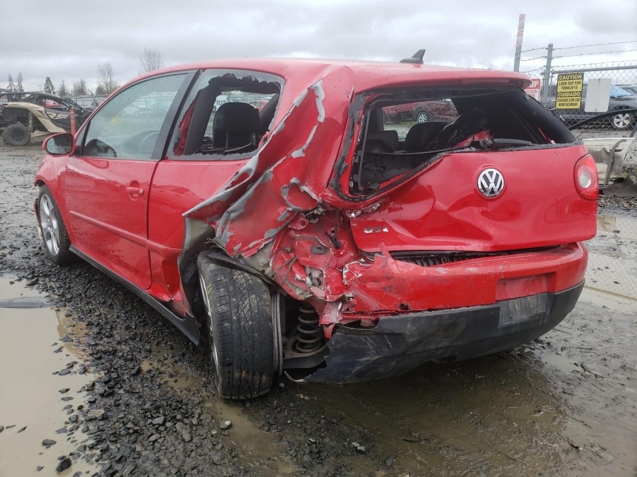 Photo 3 from auction – 2008 VOLKSWAGEN GTI with VIN WVWFD71K58W282944