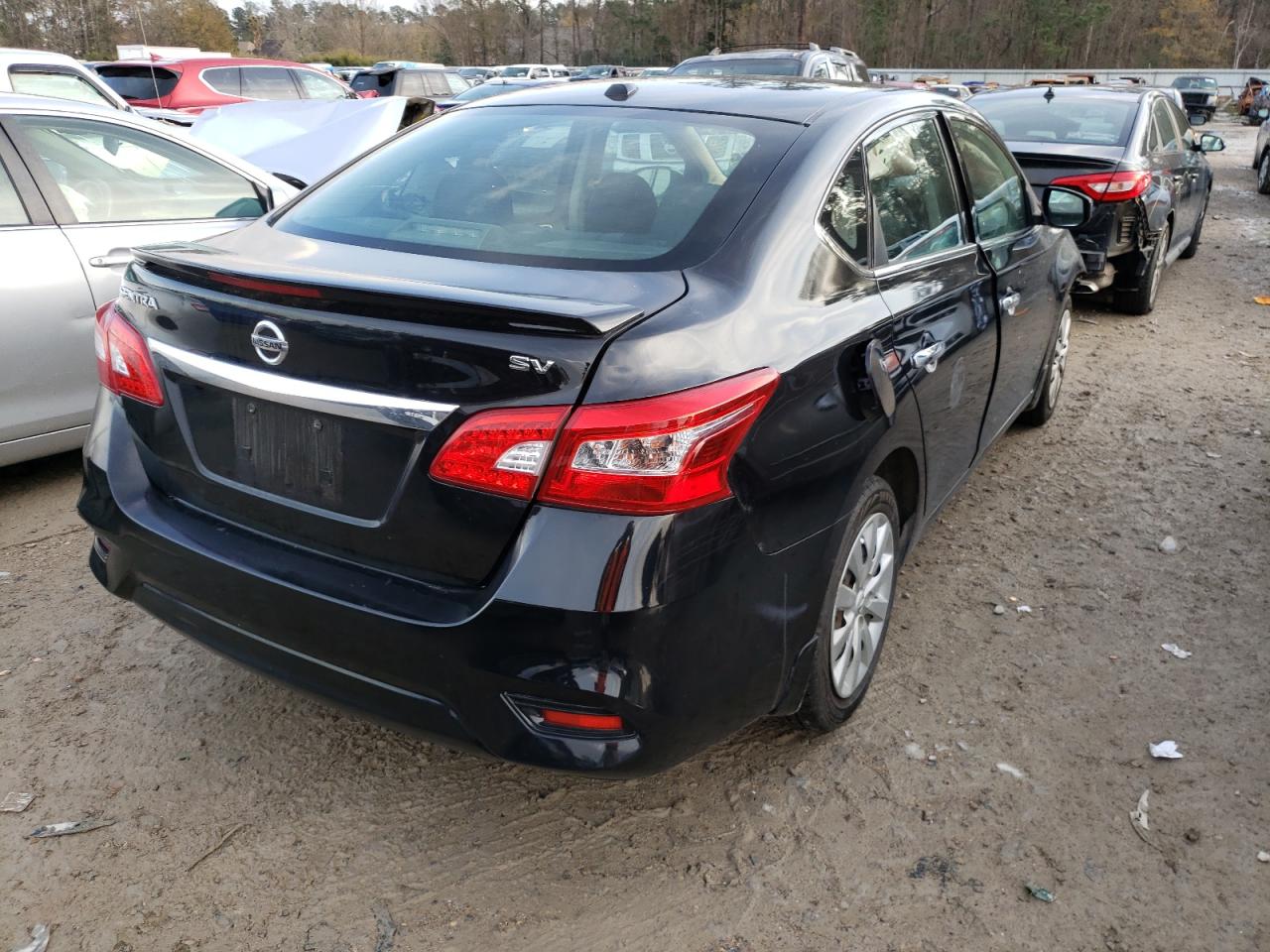 Photo 4 from auction – 2017 NISSAN SENTRA S with VIN 3N1AB7AP3HY357583