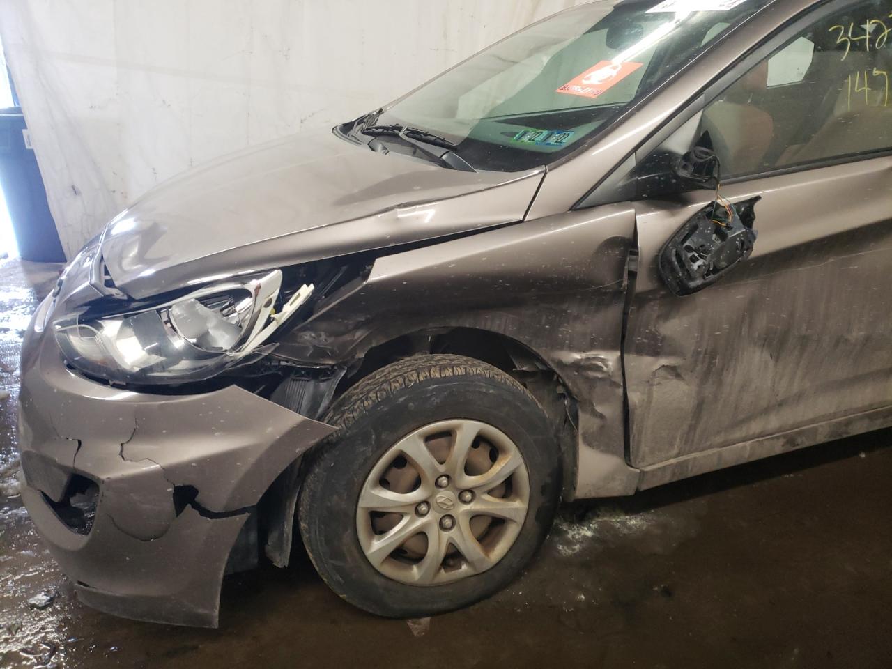Photo 9 from auction – 2013 HYUNDAI ACCENT GLS with VIN KMHCT4AE4DU489678