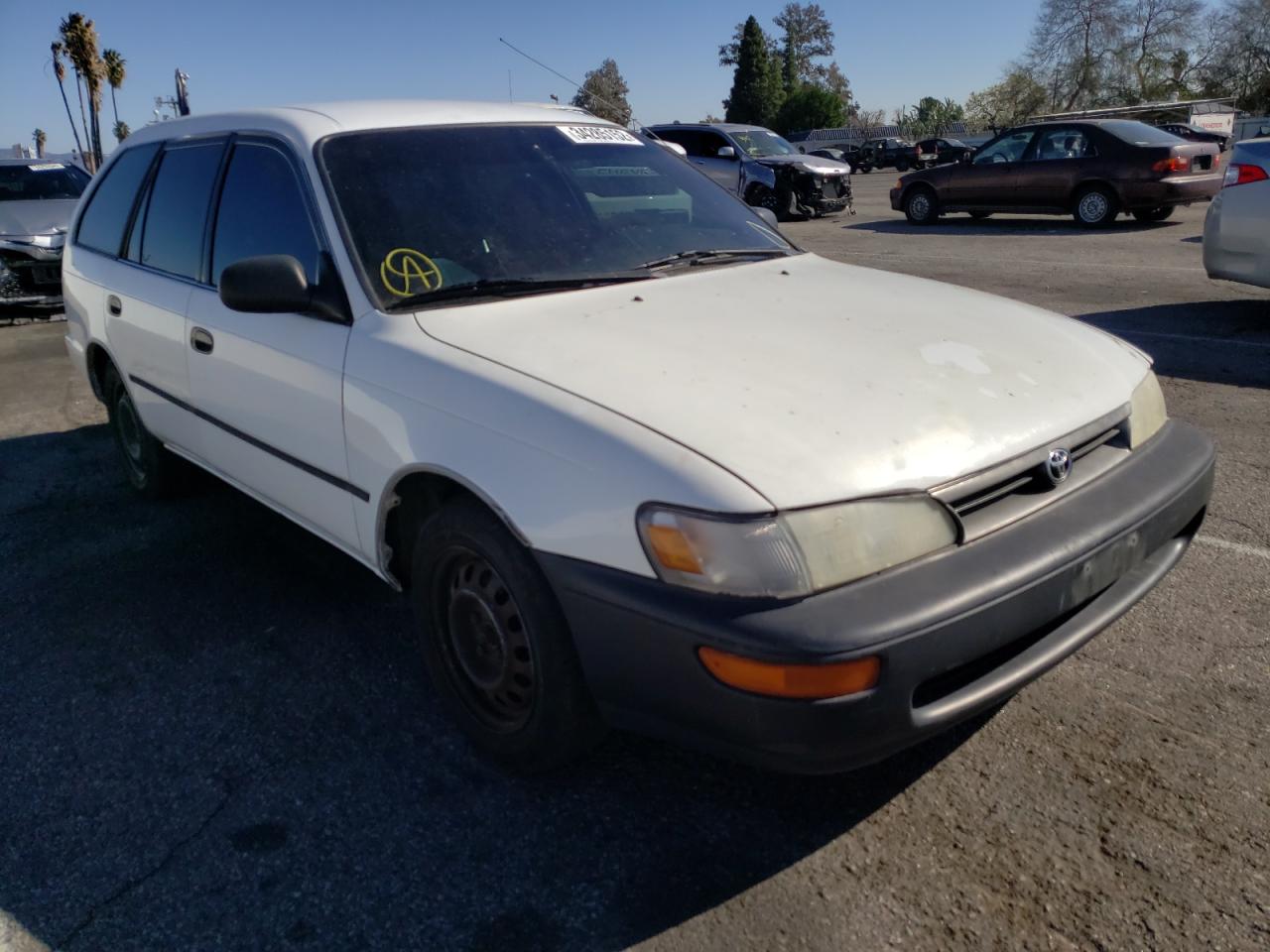 TOYOTA COROLLA 1995 with VIN JT2AE09V8S0105398 - Photo from auction
