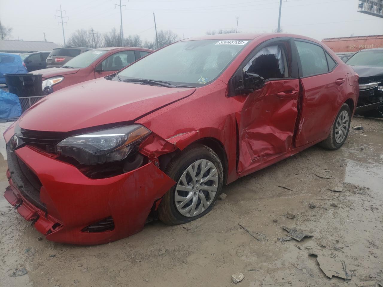 Photo 2 from auction – 2018 TOYOTA COROLLA L with VIN 2T1BURHEXJC035573