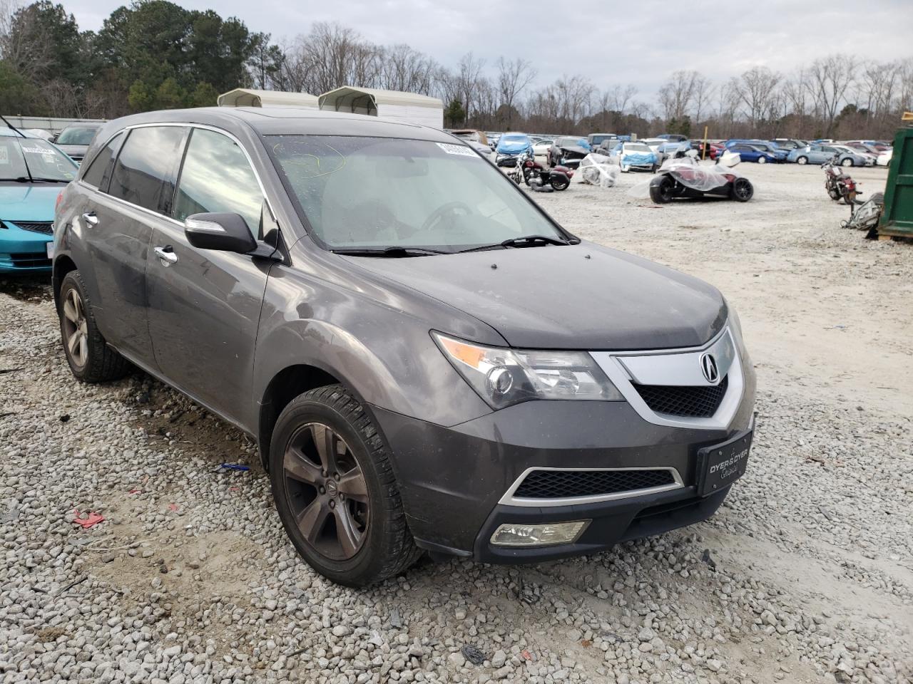 Photo 1 from auction – 2010 ACURA MDX with VIN 2HNYD2H27AH533074