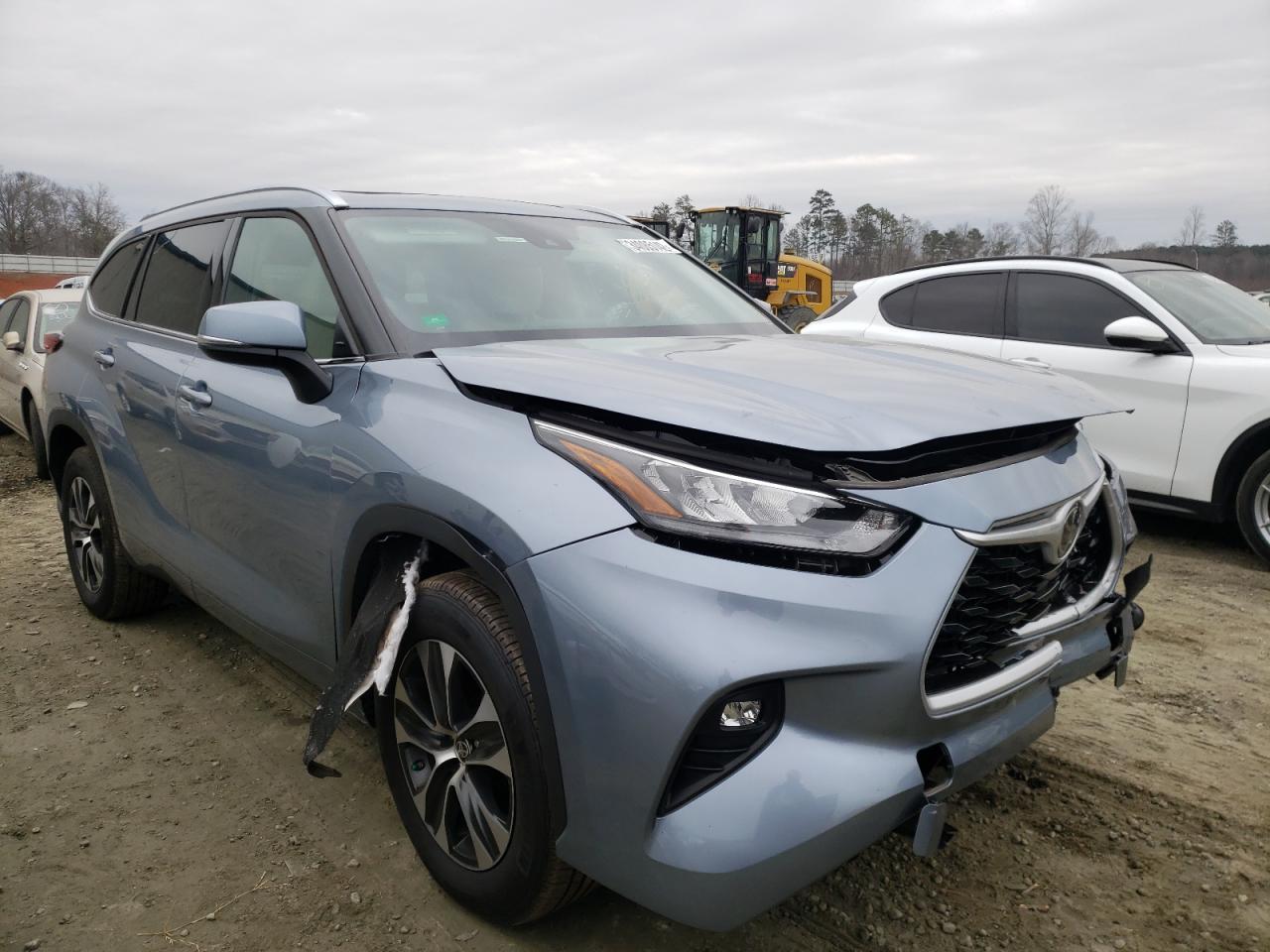 Photo 1 from auction – 2020 TOYOTA HIGHLANDER with VIN 5TDGZRAH8LS011939